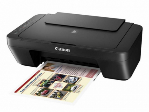 ATEHNO - MFD Canon Pixma E414 Black, Colour Printer/Scanner/Copier ...