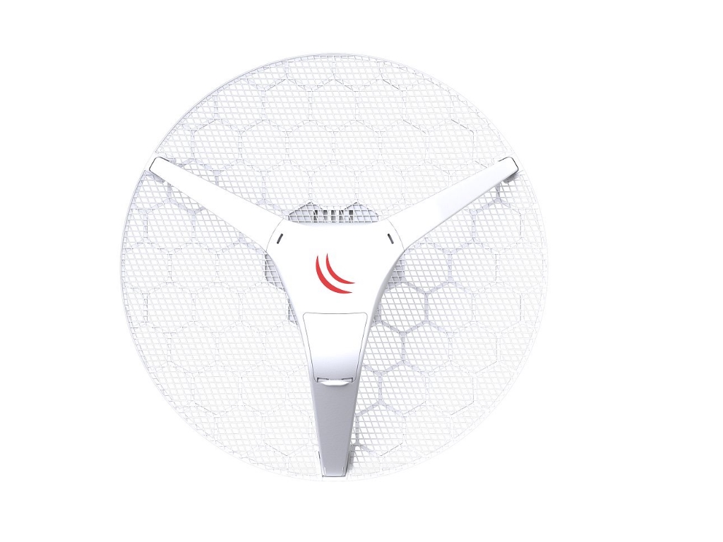 600Mhz CPU 64MB RAM Mikrotik LHG 2 RBLHG-2nD Dual chain 18dBi 2.4GHz CPE/Point-to-Point Integrated Antenna 